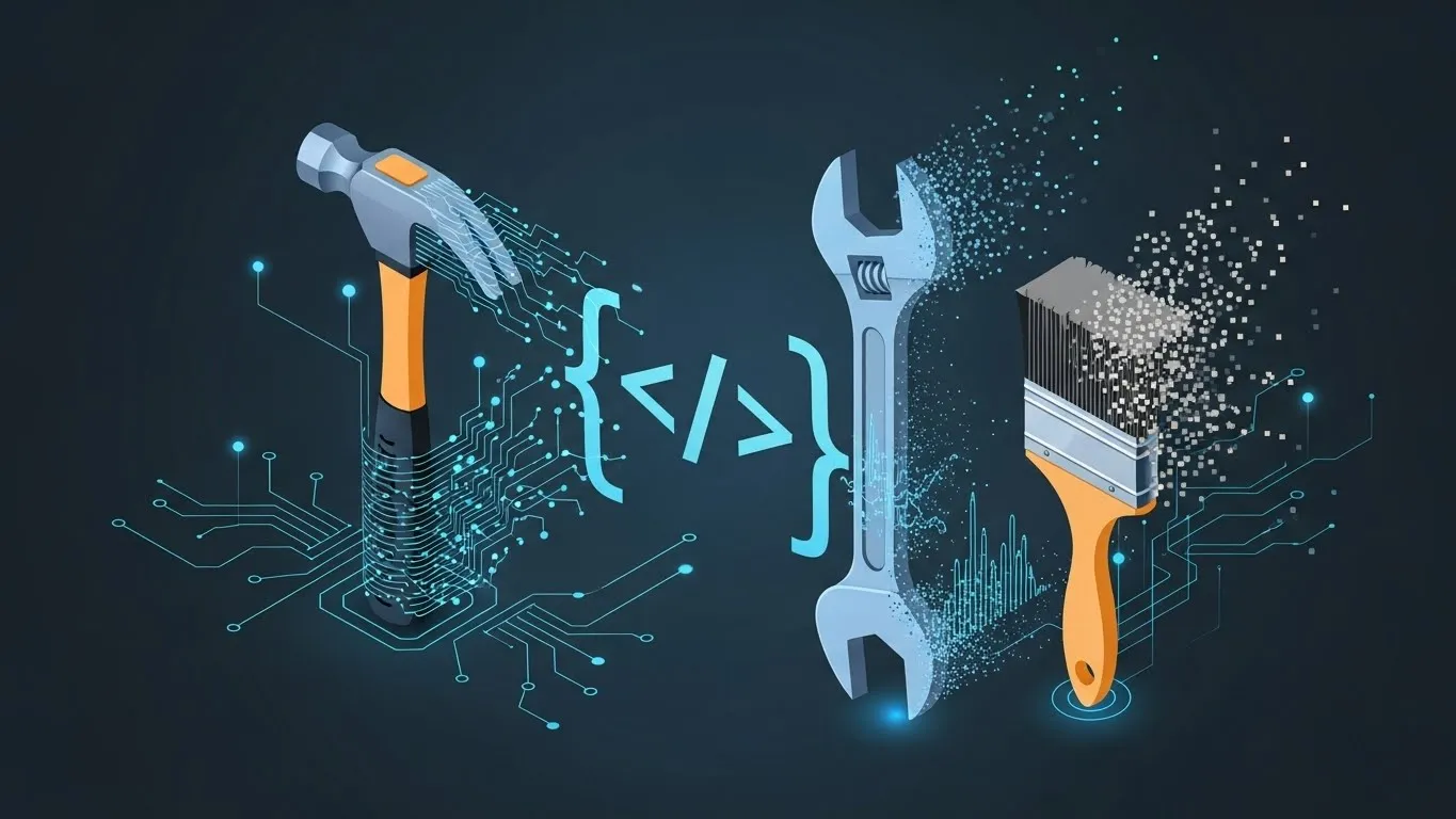 Handwerker-Website mit Projektbildern und Kontaktmöglichkeit