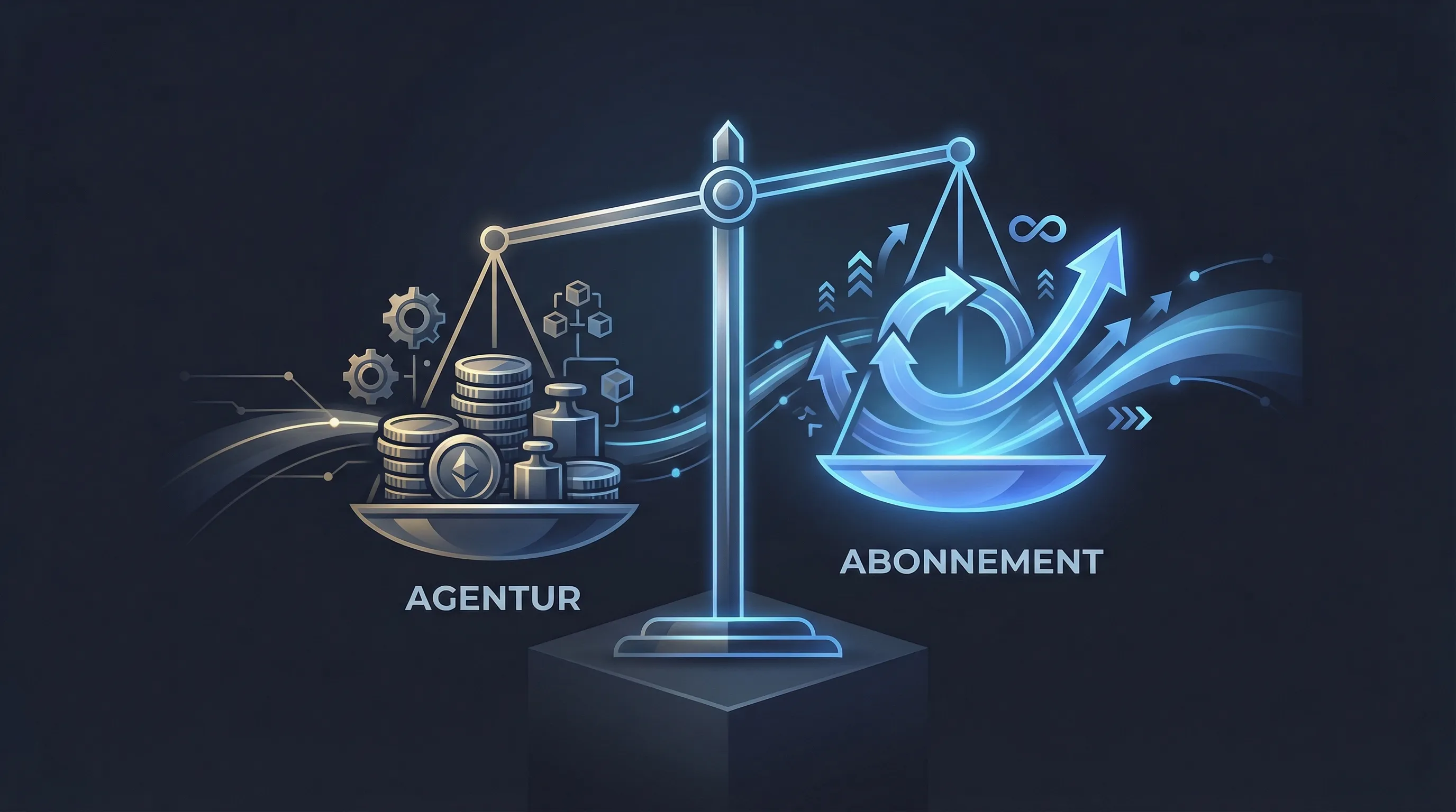 Vergleichswaage: Website mieten oder kaufen